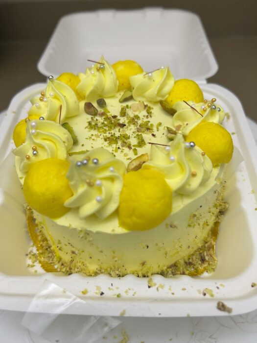 Rasmalai Bento Cake