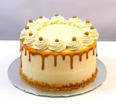 Butterscotch Bento Cake