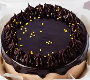 Chocolate truffle bento cake