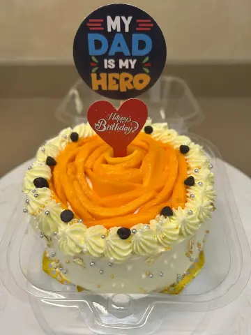 Mango bento cake